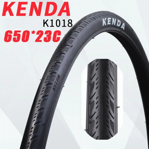 KENDA 650 neumático de bicicleta 650 * 23C 110psi 23-571 piñón fijo neumáticos de bicicleta de carretera ultraligero 252g neumático lateral anti-puñalada slick ciclismo pneu