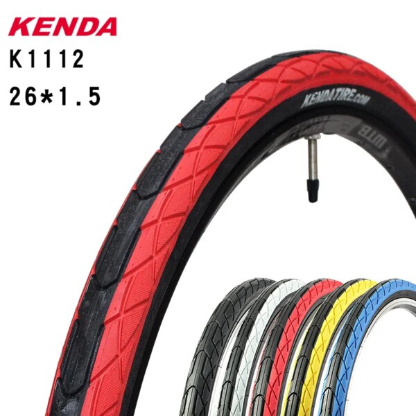 KENDA-neumático de bicicleta k1112, piezas de 26 pulgadas para MTB, 26x1,5, 1,75, 30TPI, neumático de bicicleta de montaña a prueba de explosiones de baja resistencia