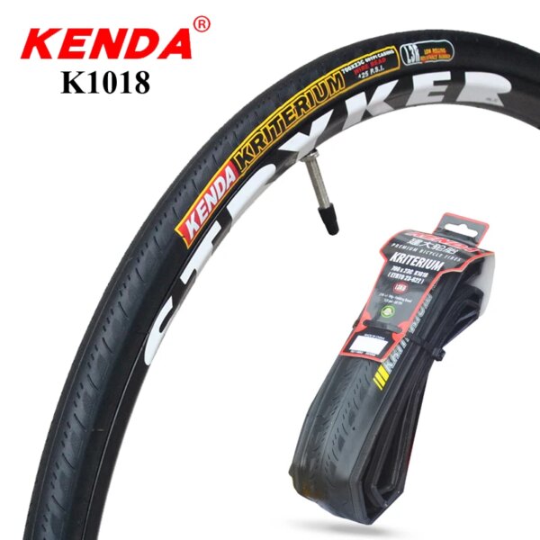 Neumático de bicicleta KENDA 60TPI 700C 700 * 23C neumáticos de bicicleta de carretera antipinchazos 700 * 25C ​​neumáticos de ciclismo ultraligeros alambre plegable de baja resistencia