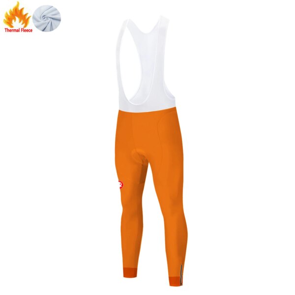 KRAKEN OCTOPUS pantalones de invierno de lana para mtb culotte ciclismo hombre invierno 20D gel pad pantalones de bicicleta tenue cyclisme homme 빕숏 긴바지