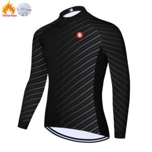 KRAKEN OCTOPUS invierno polar tricota ciclismo hombre manga larga ciclismo jersey hombres maillot cyclisme maglia mtb enduro 자전거 의류