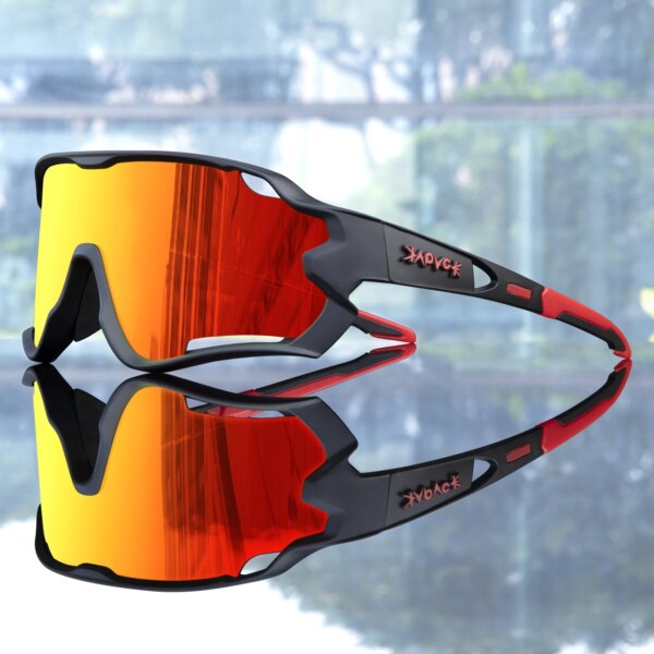 Kapvoe Gafas de sol para Ciclismo al aire libre UV400 MTB bicicleta de montaña montar en bicicleta Camping TR90 Gafas Ciclismo