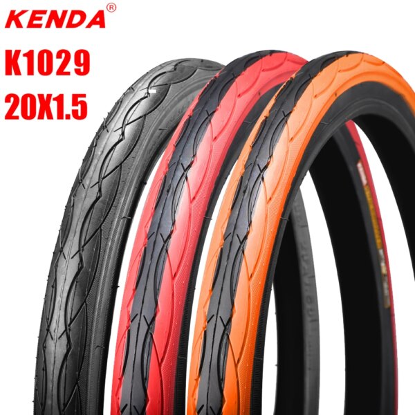 Kenda K1029 20x1,5 neumático de bicicleta plegable ultraligero 440g neumáticos de bicicleta de montaña MTB neumáticos de ciclismo pneu 20er 75-100 PSI