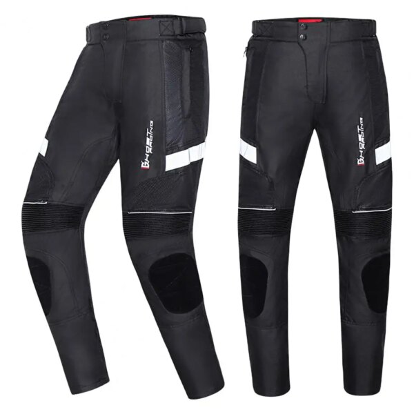 Rodilleras pantalones de motocicleta forro desmontable pantalones de ciclismo cinta de sujeción pantalones de armadura de motocicleta de carreras ropa de ciclismo ropa deportiva