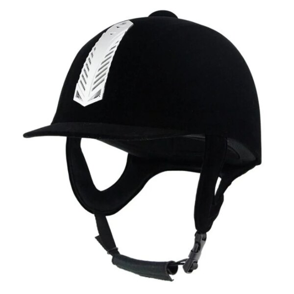 LOCLE casco ecuestre montar a caballo transpirable duradero seguridad media cubierta cascos para jinete para hombres mujeres niños 52-62cm