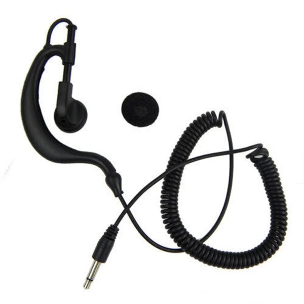 Auriculares para escuchar solo, Cable de Audio, equipo de interfono, Walkie Talkie, dispositivo de reproducción, tubo de aire, auriculares de 3,5mm