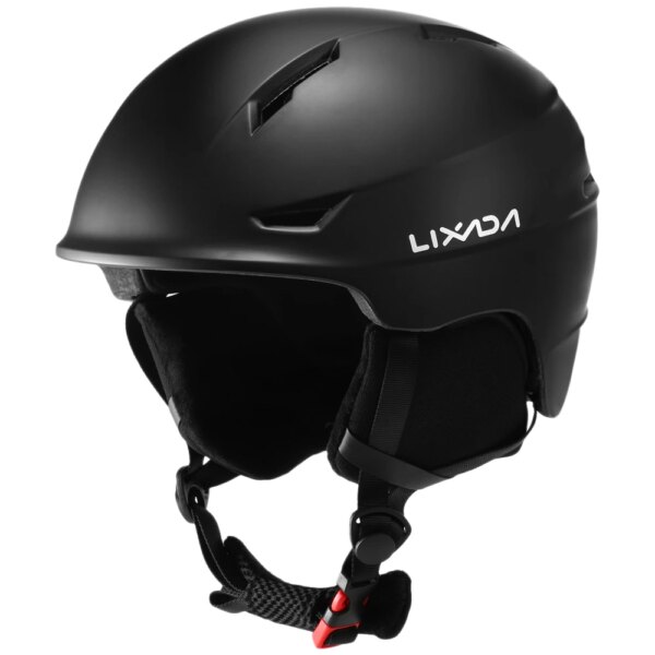 Lixada Casco de Snowboard con Orejera Desmontable Hombres Mujeres Casco de esquí de Seguridad Protector Casco de Deporte de Nieve de esquí Profesional