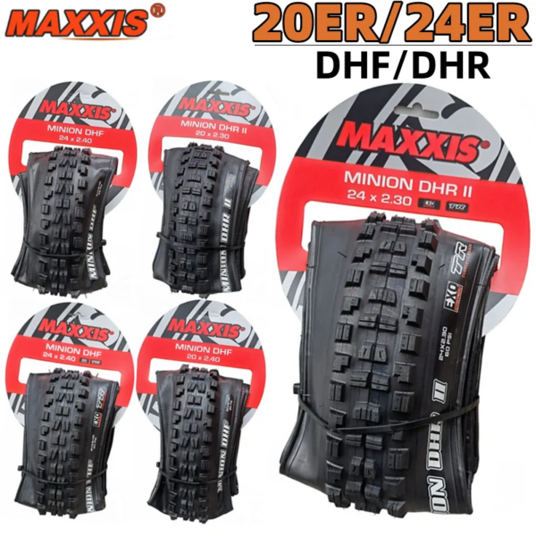 MAXXIS 20*2,3 2,4 24X2,3/2,4 20 24 pulgadas DHF/DHR neumático de cross-country cuesta abajo