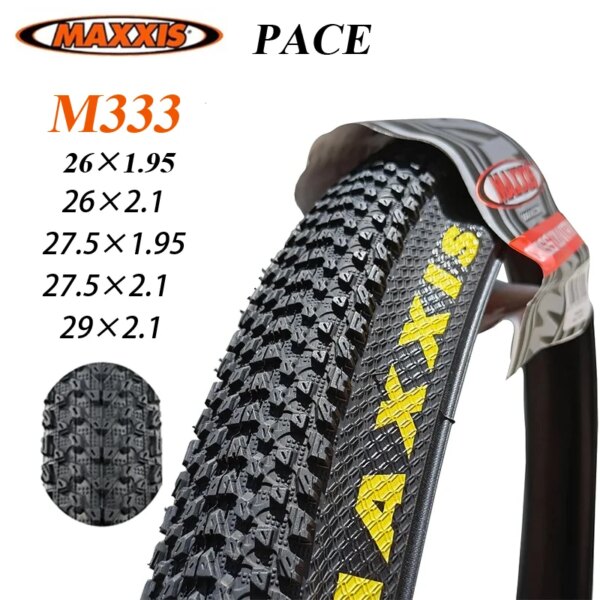 MAXXIS PACE M333 neumático de alambre de bicicleta no plegable 26/27, 5/29x1,75/1,95/2,1 para bicicleta de montaña MTB, neumático antipinchazos para bicicleta Fetus