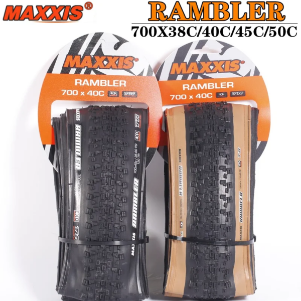 MAXXIS RAMBLER TUBELESS 700x38C/40C/45C/50C 650x47B 27,5x1,5 grava/aventura y neumático de carreras de camino de tierra para bicicleta