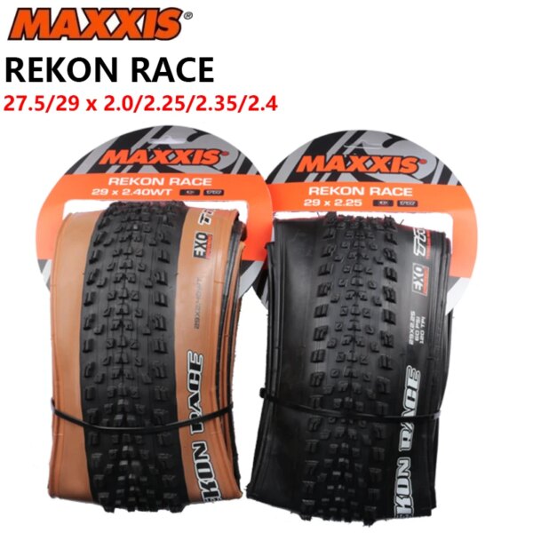 Neumático MAXXIS REKON RACE(M355RU) 27,5/29x2,0/2,25/2,35/2.4WT/2,4 neumático plegable para bicicleta antipinchazos para piezas originales de bicicleta MTB