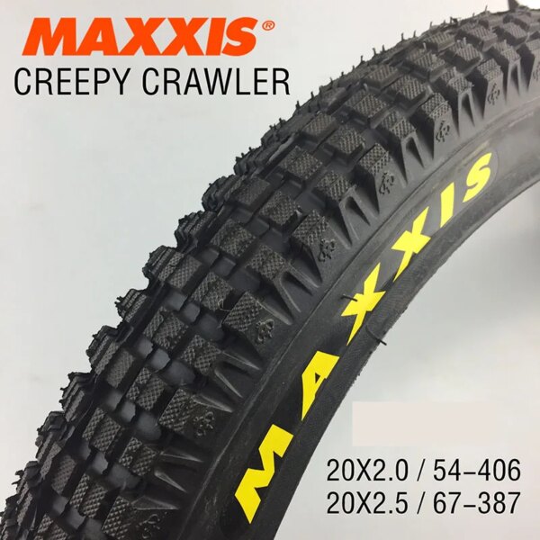 MAXXlS Creepy Crawler TRIALS neumático de bicicleta 20 20*2,0 640g MTB neumático 20*2,5 1064g BMX rueda delantera rueda trasera tipo Pneu de bicicleta