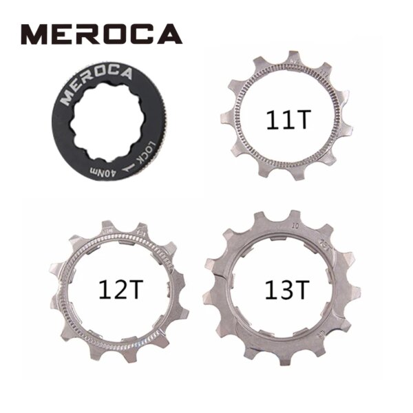 MEROCA MTB bicicleta de carretera rueda libre Cog 8 9 10 11S 11T 12T 13T piñones de Cassette para SHIMANO para SRAM Flywheel piñón piezas de reparación