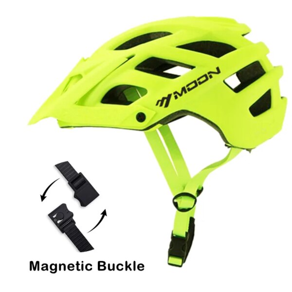 Casco de Ciclismo MTB todoterreno, Casco de Bicicleta de carretera de montaña con visera, casco protector de conducción al aire libre para carreras de descenso, Casco de Ciclismo