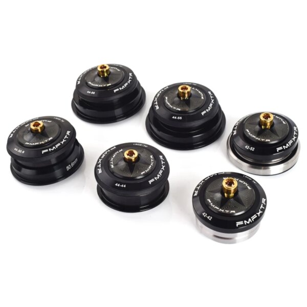 Piezas de cabeza Peilin para auriculares de bicicleta de montaña MTB, 42-42/44 44-44/50, 6/55/56MM, marco de tubo recto para bicicleta de horquilla cónica