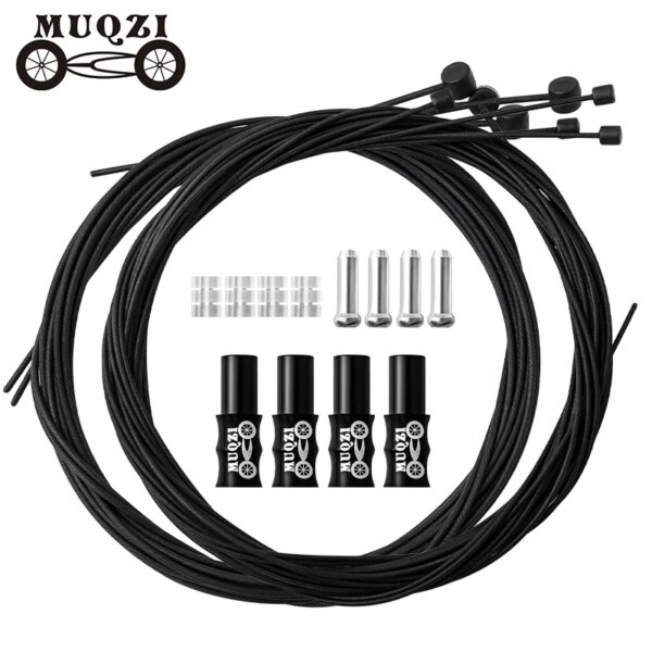 MUQZI-Cable de freno para bicicleta, línea de cambio para bicicleta de montaña y carretera, juego de repuesto de Cable interno