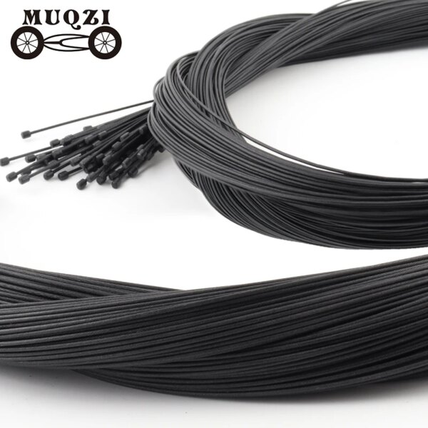 Cable de cambios para bicicleta MUQZI, Cable del desviador trasero, línea interior de palanca de cambios de 1850mm para piezas de bicicleta plegable Brompton