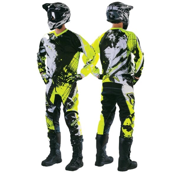 Traje de carreras MX Element Shred, ropa, camiseta y pantalones de Motocross, ATV, MTB, DH, todoterreno, conjunto de equipo de motociclista combinado