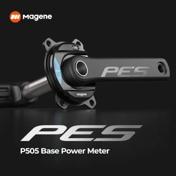 Magene-medidor de potencia PES P505, Base de 4 pernos, 110BCD, 24mm, Pedal de cadencia, equilibrio Ant, juego de bielas y cadencia, plato para Shimano Sram