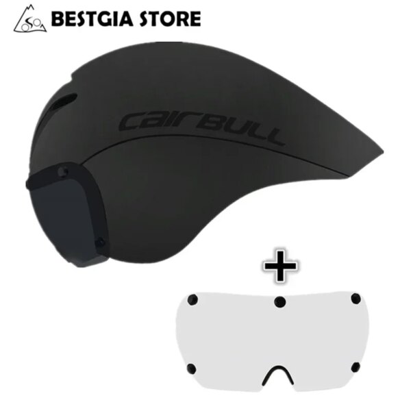 Gafas magnéticas para hombre y mujer, casco de bicicleta aerodinámico, seguridad deportiva, cómodo casco de ciclismo, gorra de carreras para exteriores