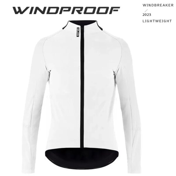 Chaqueta de ciclismo para hombre, camisetas de ciclismo a prueba de viento, camisa de manga larga para ciclismo de montaña, abrigo para correr, cortavientos de invierno, novedad de 2023