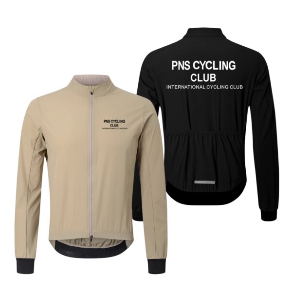 Chaqueta de ciclismo para hombre PNS Pro, chaqueta para bicicleta de manga larga, resistente al viento, impermeable, camiseta para bicicleta de montaña, Jersey de ciclismo ligero de secado rápido