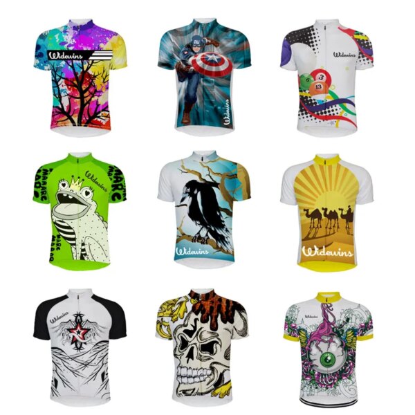 Camiseta de ciclismo para hombre, camiseta de manga corta para bicicleta transpirable de verano, camiseta para bicicleta de montaña con 3 bolsillos traseros y cremallera completa