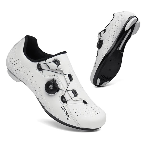 Zapatillas de ciclismo para hombre y mujer, zapatos MTB SPD Spin, zapatos de bicicleta de carretera, zapatos de bicicleta de montaña para interiores, zapatos de montar con autosujeción