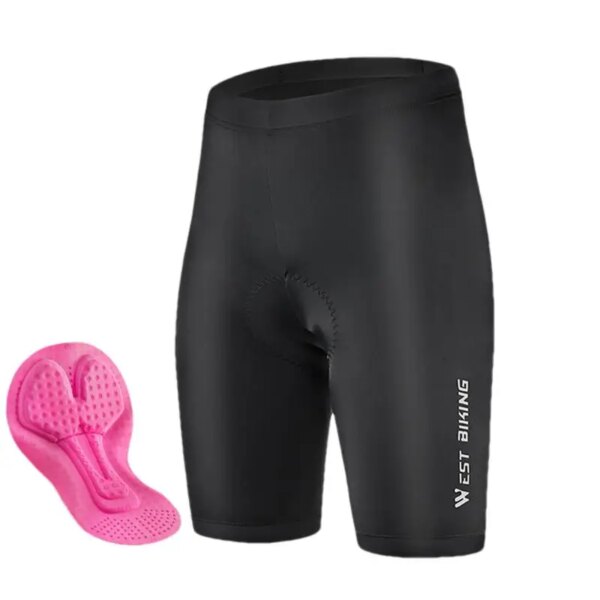 Pantalones cortos de ciclismo para hombre, ropa interior de ciclismo para hombre con relleno 3D, ropa interior de ciclismo para hombre con relleno 3D, ajuste holgado, secado rápido