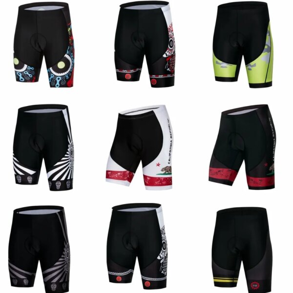 Pantalones cortos de ciclismo para hombre, medias de Gel acolchadas 3D para bicicleta de montaña, Bermudas de verano, Ropa de Ciclismo a prueba de golpes