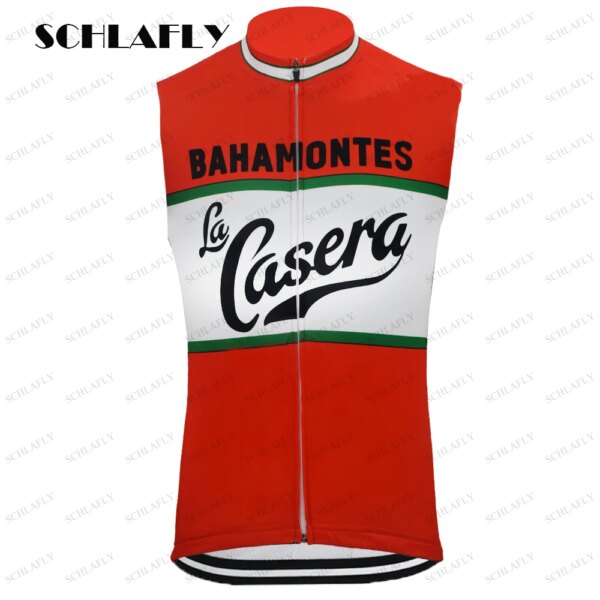 Chaleco de hombre, camiseta de ciclismo, camiseta de ciclismo roja, camiseta de ciclismo sin mangas, camiseta de carretera transpirable, ropa schlafly