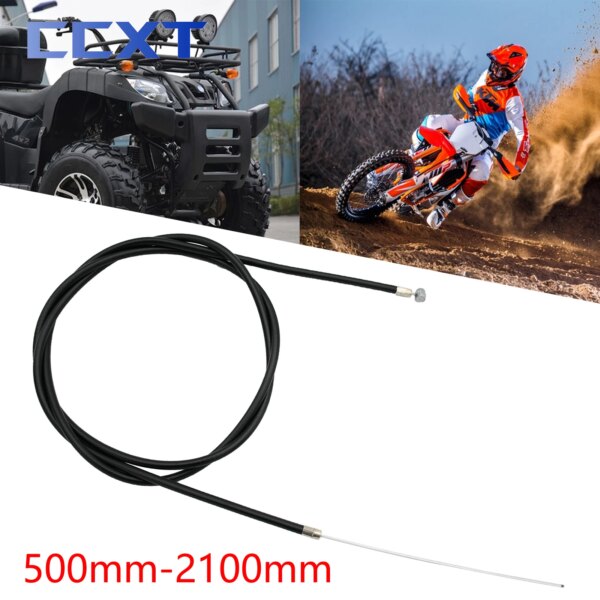 Cable de freno de 500mm-2100mm para Motocross, longitud para patinete eléctrico, Mini moto para niños, Kart, Buggy, ATV, accesorios universales