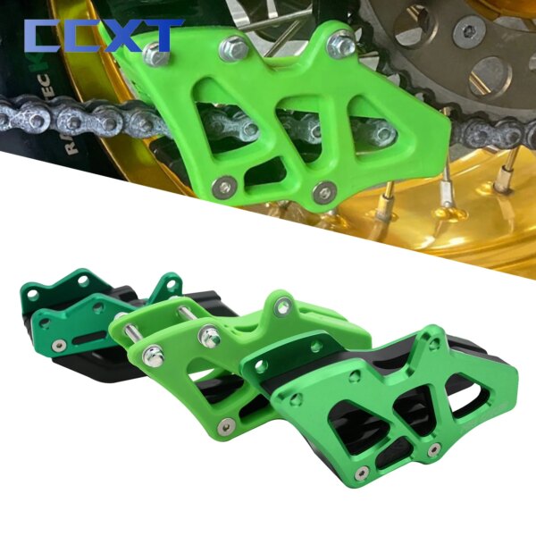 Protector de guía de cadena CNC para Motocross, protección para Kawasaki KX 250F 450F KX250F KX450F 2009-2018, pieza Universal para motocicleta Dirt Bike