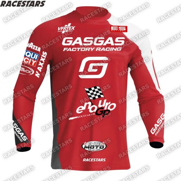 Motocross Moto Pro Team montaña Dirt Bike motocicletas Enduro Moto bicicleta Jersey MTB ropa de ciclismo de manga larga camiseta de descenso