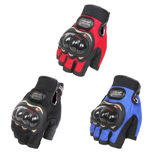 Guante de carreras transpirable para motocicleta, guantes de moto de verano para Motocross, guante de carreras con pantalla táctil de malla transpirable