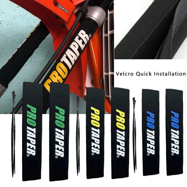 Protector de horquilla delantera para motocicleta, cubierta protectora de amortiguador trasero para Motocross, Pit Dirt Bike EXC YZF250 CRF250 CRF450