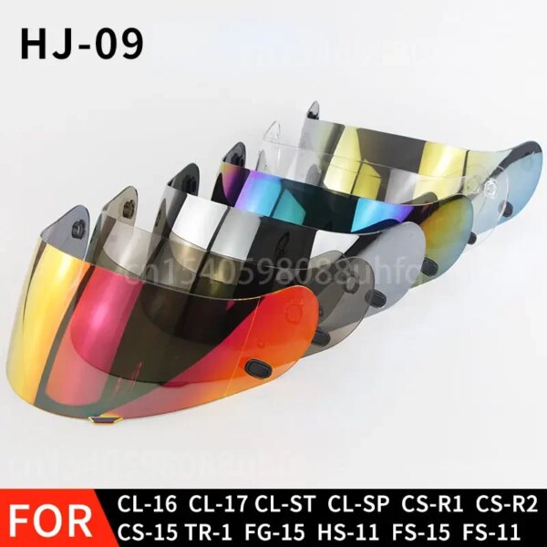 Escudo de Casco de motocicleta para HJC CL16 CL17 CLST CLSP CSR1 CSR2 CS15 TR1 FG15 HS11 FS15 Casco Moto Visor lente parabrisas