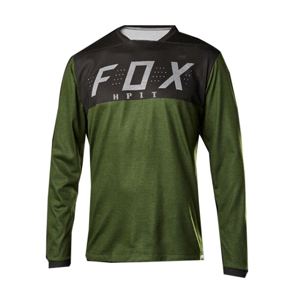 Camiseta para equipo de bicicleta de montaña, camiseta para descensos MTB Offroad DH, camiseta de locomotora para bicicleta de montaña y campo traviesa, camiseta Hpit Fox