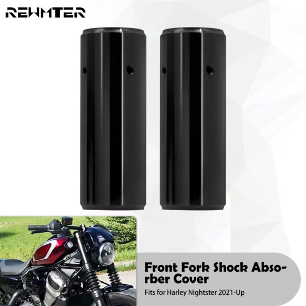 Amortiguador superior para motocicleta, cubierta deslizante de tubo de horquilla delantera para Harley Sportster Nightster 975 RH975 RH 975 2021 2022 2023