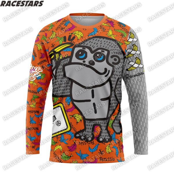 Motocicletas camiseta de motocrós Moto Enduro MTB Dirt Bike hombres Maillot Hombre ATV cuesta abajo DH fuera de carretera ciclismo de montaña Jersey MX