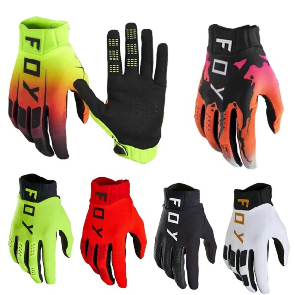 Guante de ciclismo Mtb, guantes de Motocross, guantes de descenso para bicicleta de montaña DH MX MTB, guantes de moto de verano para hombre y mujer, guantes de carreras para motocicleta