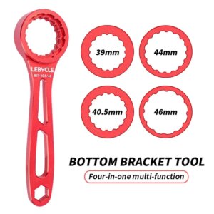 Llave BB multifuncional Cuatro en Uno, ultraligera para MTB/bicicleta de carretera SHIMANO/SRAM/BB, herramienta de instalación y extracción de soporte inferior
