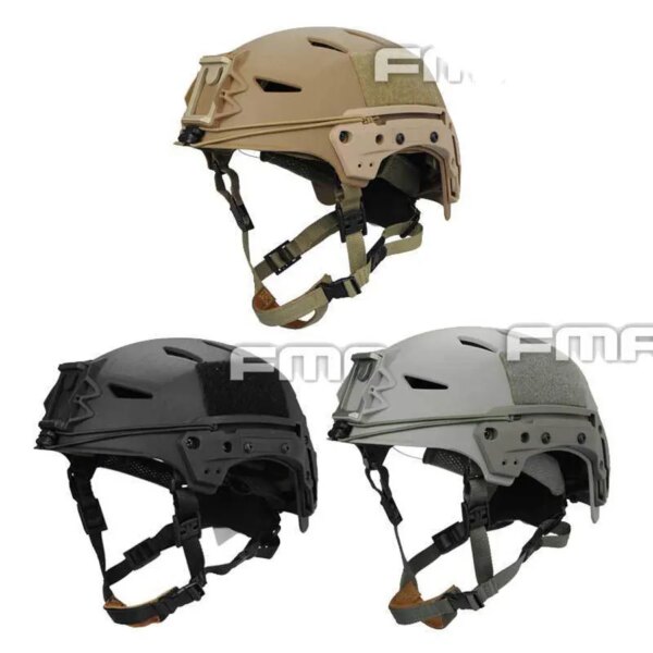 NUEVO casco táctico DE escalada al aire libre FMA MIC FTP BUMP EX Airsoft casco DE sistema Simple TB1044 BK/DE/FG