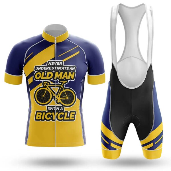 Conjunto De Ciclismo De manga corta para hombre, Jerseys De Ciclismo De montaña y carretera, Ropa De triatlón, novedad De Verano De 2023