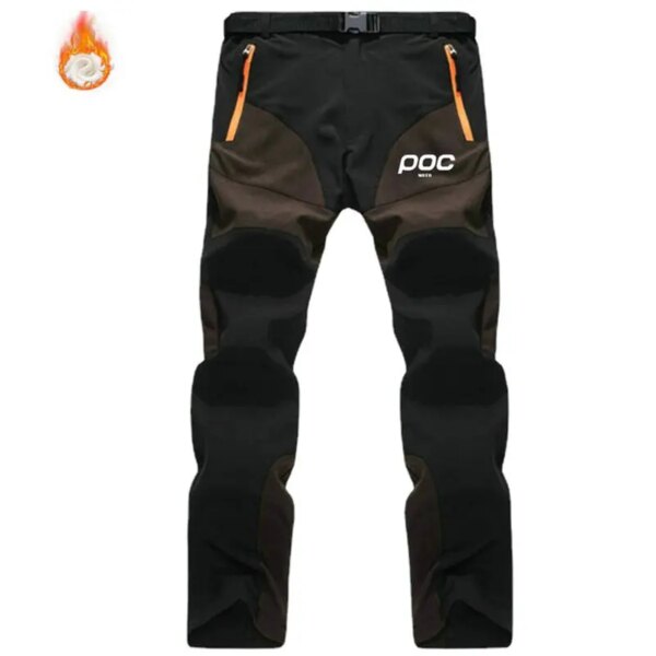 Nuevo MOTO POC invierno ciclismo bicicleta de montaña pantalón Motocross BMX XC ciclismo pantalón bicicleta secado rápido transpirable térmico polar pantalón