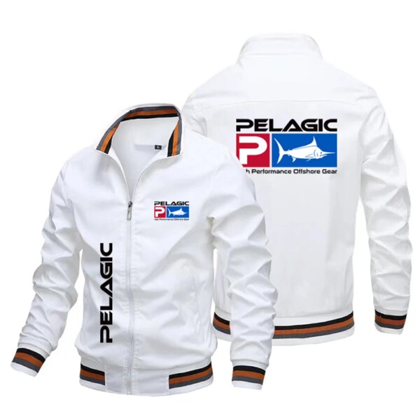 Nueva chaqueta de navegación a prueba de viento para exteriores, chaqueta PELAGIC Ocean Sailing para hombre, chaqueta de motociclismo para pesca a prueba de viento al aire libre