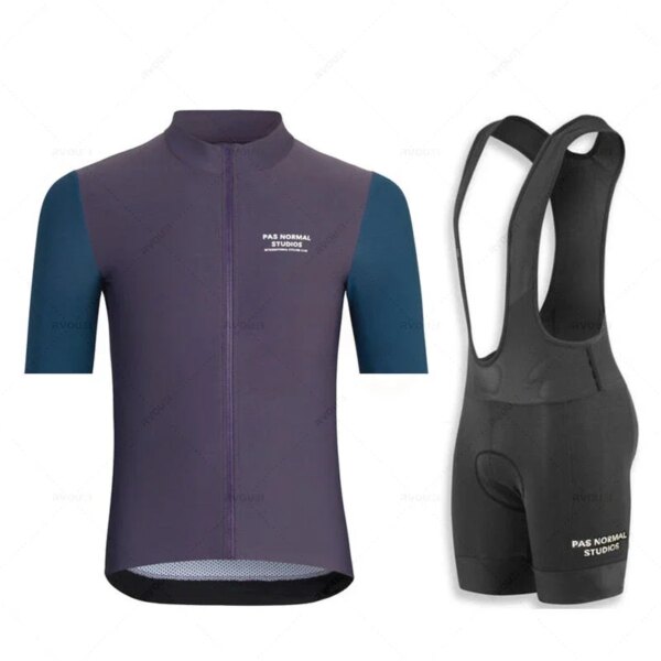 Nuevo Conjunto de Jersey de Ciclismo del equipo Pns 2024 para hombre, Ropa de Ciclismo de carrera MTB de verano, Ropa de Ciclismo de manga corta, uniforme de bicicleta de conducción al aire libre