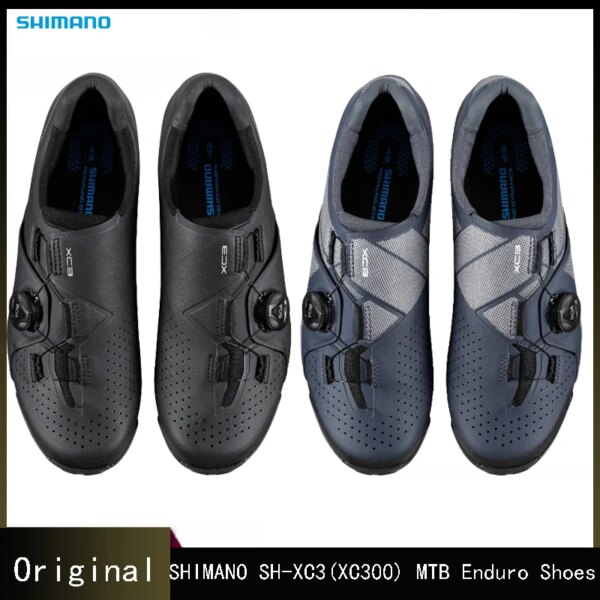 Nuevo SHIMANO SH-XC3(XC300) MTB zapatos Enduro SH XC3(XC300) MTB Lock Shoes XC3 ciclismo grava zapatos