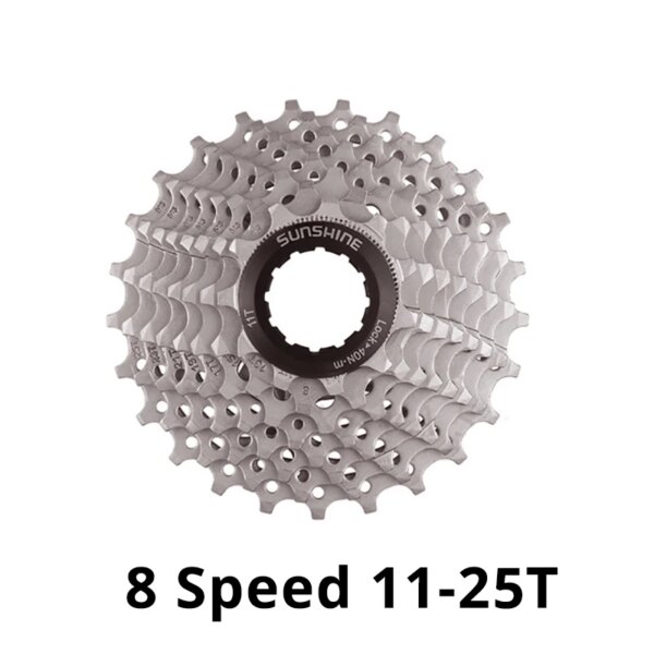 Nuevo SUNSHINE-piñón de Cassette para bicicleta de carretera, rueda dentada de 8/9/10/11/12 velocidades, Compatible con piezas de bicicleta SRAM