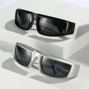 Nuevas gafas de sol deportivas Y2K para mujeres y hombres 2024, gafas de diseñador de marca de lujo UV400, gafas de sol de ciclismo de moda con espejo colorido